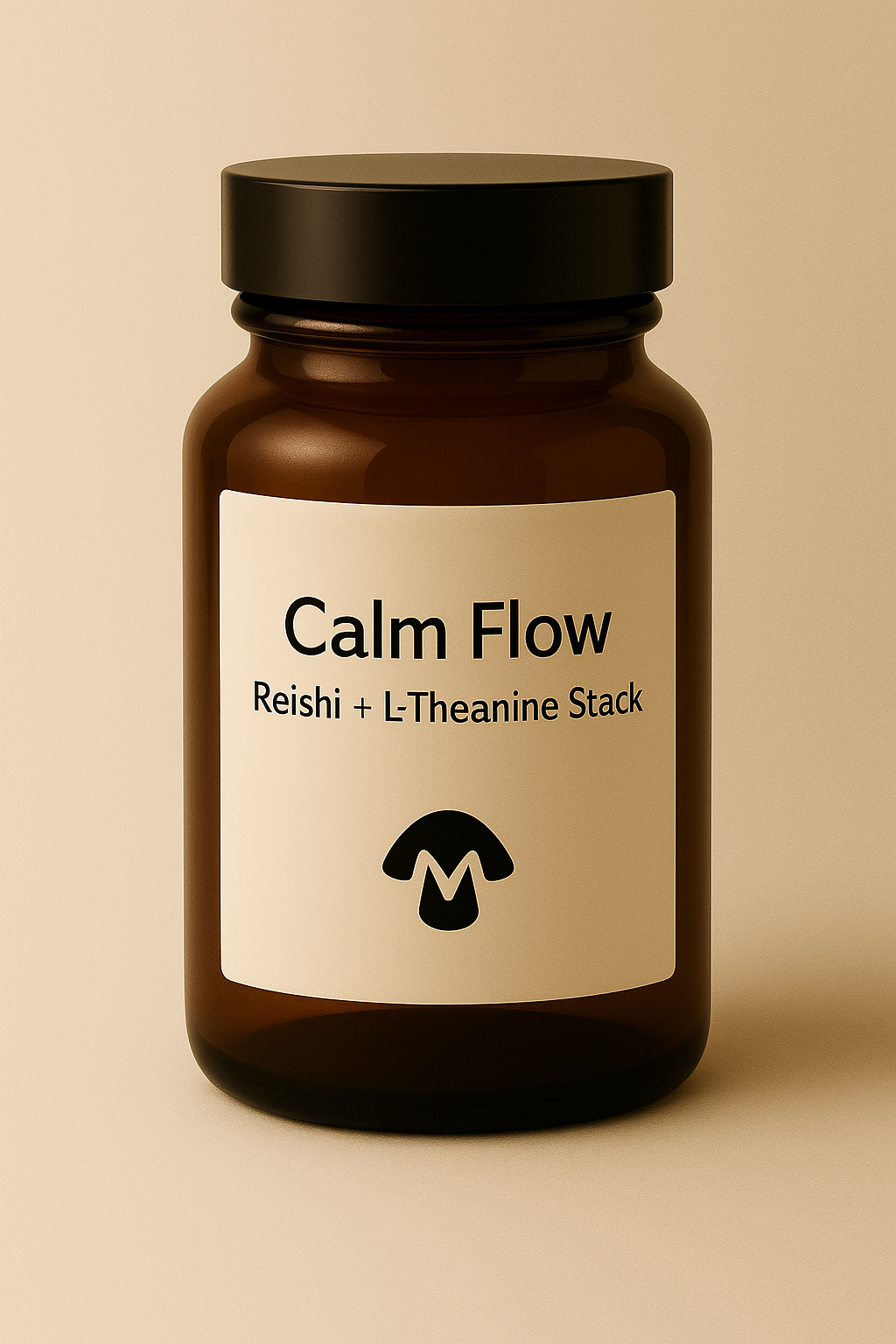 Calm Flow – Reishi + L-Theanine Stack