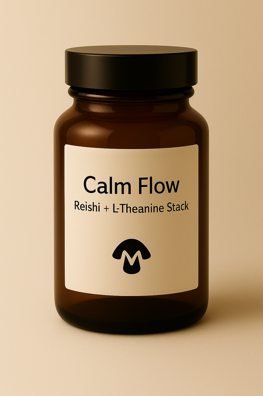 Calm Flow – Reishi + L-Theanine Stack